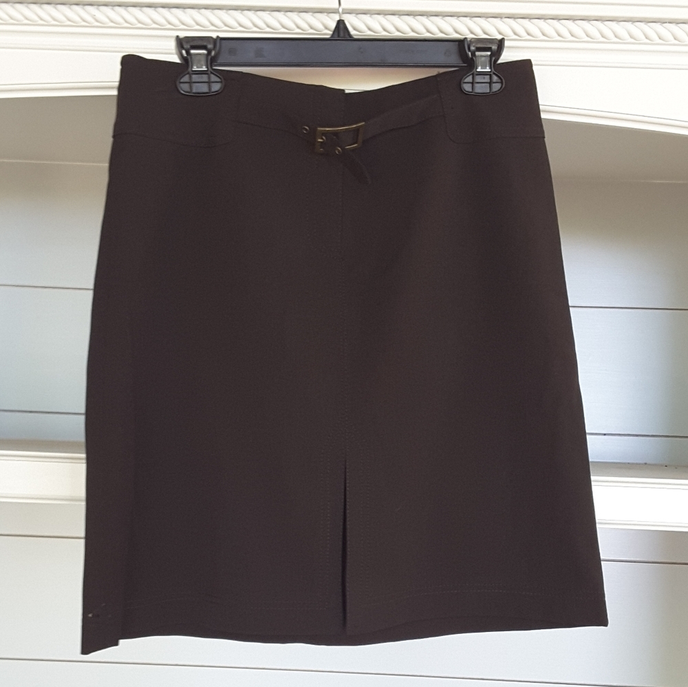 The Limited Stretch Skirt With Front Slit Size 8